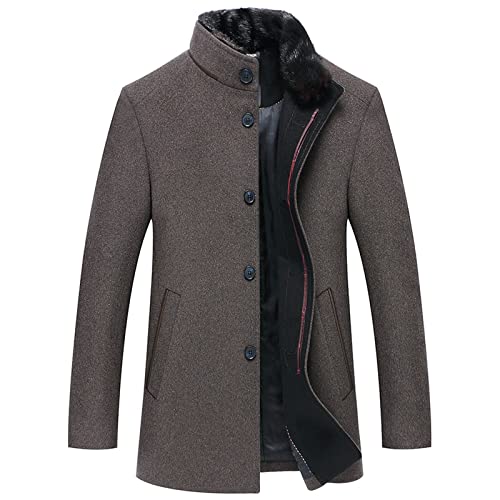 Kswlwccpp Herren-Mäntel 4Xl Outdoor Winter Lodenmantel Wollmantel Warm Wolle Slim Fit Trenchcoat Wintermantel Casual Kurz Stehkragen Zweireihig Herren-Mäntel Kurzmantel Kswlwccpp Herren-Mäntel 4Xl Outdoor Winter Lodenmantel Wollmantel Warm Wolle Slim Fit Trenchcoat Wintermantel Casual Kurz Stehkragen Zweireihig Herren-Mäntel Kurzmantel von Kswlwccpp
