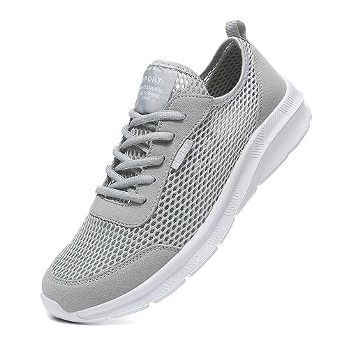 Kswlwccpp Laufschuhe Herren Schwarz Mesh Bequeme Sportschuhe Leicht Atmungsaktiv Running Turnschuhe rutschfeste Freizeit Walkingschuhe Outdoor Straßenlaufschuhe fur Herren Kswlwccpp Laufschuhe Herren Schwarz Mesh Bequeme Sportschuhe Leicht Atmungsaktiv Running Turnschuhe rutschfeste Freizeit Walkingschuhe Outdoor Straßenlaufschuhe fur Herren von Kswlwccpp