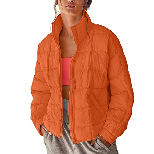 Kswlwccpp Leichte Steppjacke Damen, Glänzend Winter Wasserdicht Daunenjacke Steppjacke Günstig Ohne Kapuze Leicht Winter Jacket Puffer Jacke Packbar Kurz Gesteppt Warm Winterjacke Übergangsjacke Kswlwccpp Leichte Steppjacke Damen, Glänzend Winter Wasserdicht Daunenjacke Steppjacke Günstig Ohne Kapuze Leicht Winter Jacket Puffer Jacke Packbar Kurz Gesteppt Warm Winterjacke Übergangsjacke von Kswlwccpp