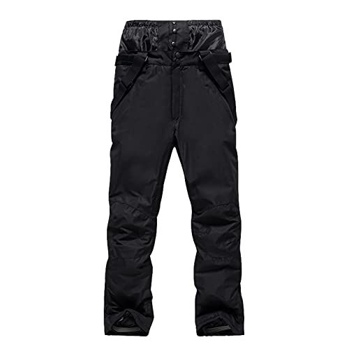 Kswlwccpp Outdoorhose Damen Warm XXL Kurzgröße Wasserdicht Skihose Outdoorhose Gefüttert Atmungsaktiv Winter Stretch Schneehose Outdoor Hosen 48 mit Trägern Softshellhose Wanderhose von Kswlwccpp