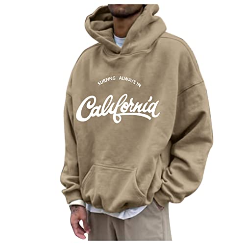 Kswlwccpp Pullover Herren: Winter Modern mit Motiv 3XL Oversized Hoodie Herren Pullover Herbst mit Kapuze 4XL Lustig Sweatpullover Sweatshirt Warm Langarm Kapuzenpullover Pulli von Kswlwccpp