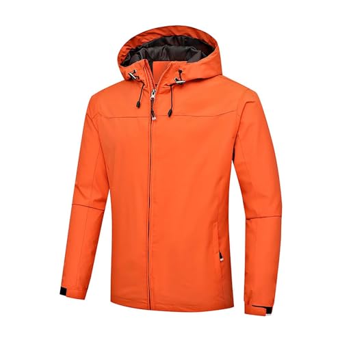 Kswlwccpp Regenjacken Für Herren Outdoor Mit Kapuze Faltbar Fahrrad Regenjacke Wasserdichte Jacke Atmungsaktiv Leicht Rennrad Softshelljacke Windbreaker Sport 3 In 1 Übergang Regencape Funktionsjacke von Kswlwccpp