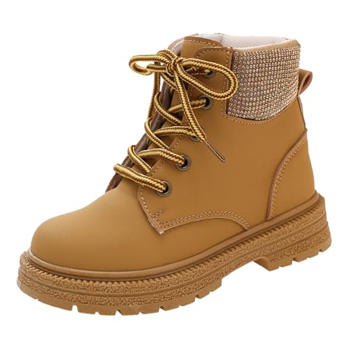 Kswlwccpp Winterboots Mädchen Outdoor Bequem Rutschfest Wolle Snowboots Winterboots 36 Warm Wasserdicht Breit Schneeschuhe Winterstiefel Winter Gefüttert Schneestiefel Winterschuhe von Kswlwccpp