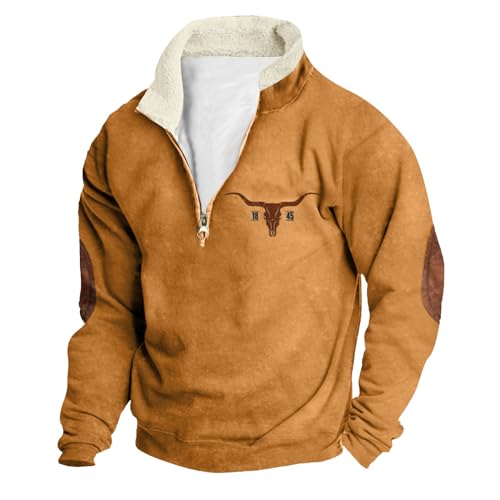 Norwegen Pullover Herren, Norweger Pullover Herren, Original Winterpullover Winter Zip Pullover Warm Norweger Pullover Dicker Xl Strickpullover Ohne Kapuze Winter Pullover Weihnachtspullover von Kswlwccpp