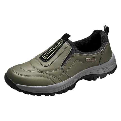Trekking- & Wanderschuhe Für Herren, Wasserdicht 44 Rutschfeste Comfort Fit Herren Schuhe Bergschuhe Outdoor Sommer Leicht Trekkingschuhe Breite Füße Atmungsaktiv Kletterschuhe Hiking Schuhe von Kswlwccpp
