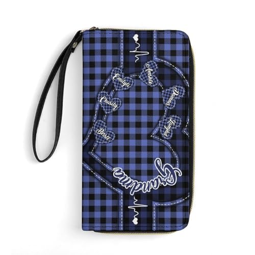 Ktfhvgy Personalisierte Geldbörse mit Reißverschluss, personalisierbarer Name, für ältere Menschen, geeignet für Mutter, Großmutter, Ehefrau, Geburtstagsgeschenk, Style-13, 19.7x10.5cm, Klassisch Ktfhvgy Personalisierte Geldbörse mit Reißverschluss, personalisierbarer Name, für ältere Menschen, geeignet für Mutter, Großmutter, Ehefrau, Geburtstagsgeschenk, Style-13, 19.7x10.5cm, Klassisch von Ktfhvgy