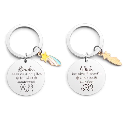 Beste Freundin Geschenke Schlüsselanhänger Für Weihnachten Und Geburtstag - Wichtelgeschenk Und Geschenkideen Für Freundinnen Beste Freundin Geschenke Schlüsselanhänger Für Weihnachten Und Geburtstag - Wichtelgeschenk Und Geschenkideen Für Freundinnen von Ktiavo