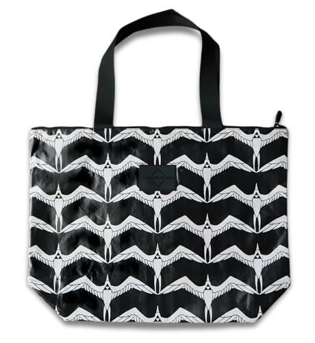 Kuahiwi Designs Iwa Tragetasche mit Reißverschluss, Schwarz Kuahiwi Designs Iwa Tragetasche mit Reißverschluss, Schwarz von Kuahiwi Designs