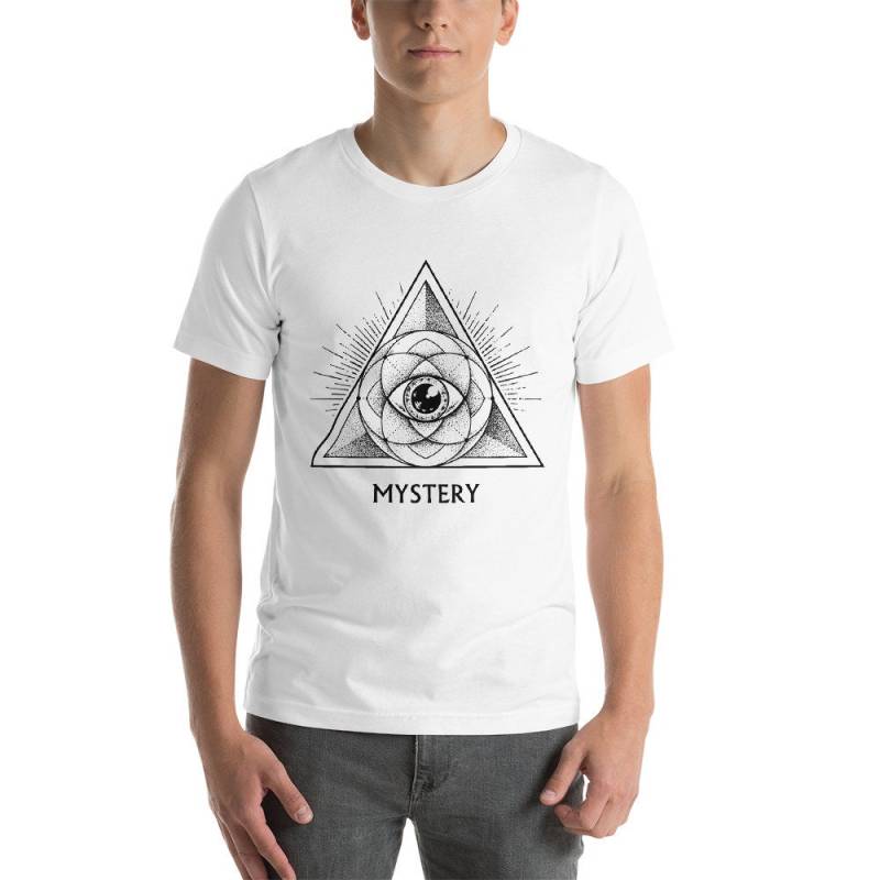 T-Shirts, T-Shirt Frauen, Männer, Teens, Mystery T-Shirt, All Seeing Eye Shirt, Freemason Premium Gift von KuarkiLifeStyle