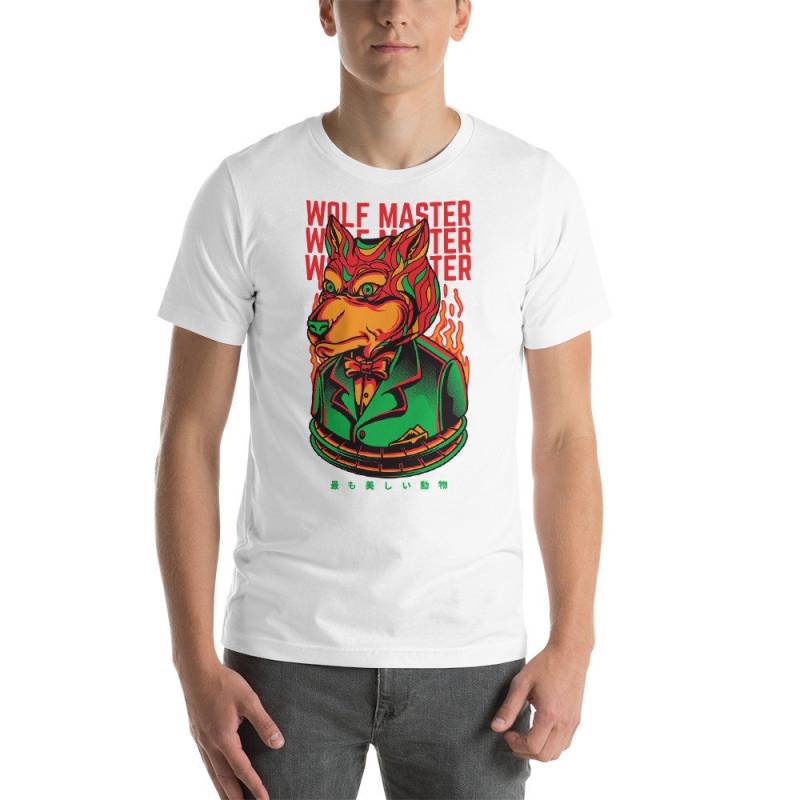 Wolf Tshirt, Tshirt Wolf, Wilde Tier Männer, Frauen, Handgemachte Druck, Kunst, Urban Shortsleeve von KuarkiLifeStyle