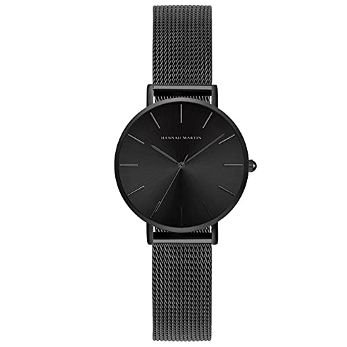 Kubagom Damen Armbanduhr Analog Quarz Edelstahl Wasserdicht Mesh Ultradünne 32mm Kubagom Damen Armbanduhr Analog Quarz Edelstahl Wasserdicht Mesh Ultradünne 32mm von Kubagom