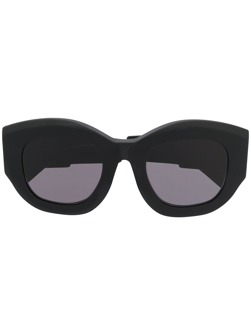 Kuboraum B5 Sonnenbrille im Oversized-Look - Schwarz von Kuboraum