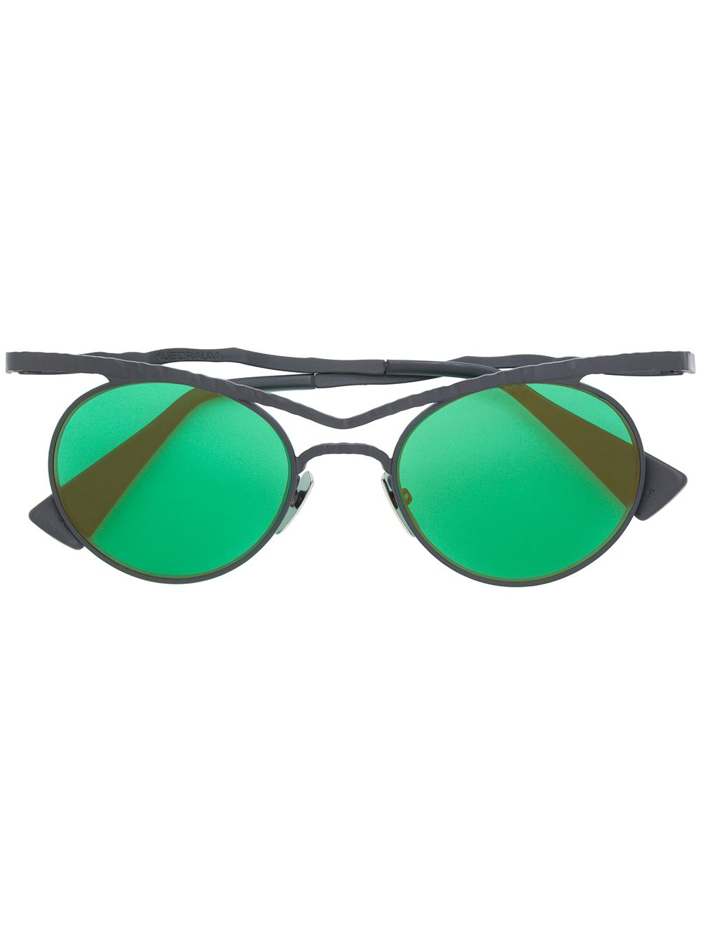 Kuboraum 'H55' Sonnenbrille - Schwarz von Kuboraum