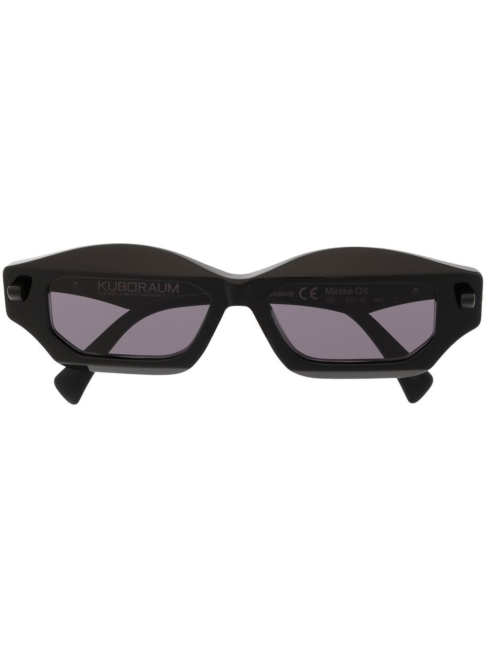 Kuboraum Maske Q6 Sonnenbrille - Schwarz von Kuboraum