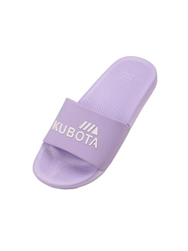 Kubota Reißverschluss-Tasche Damen für Sauna - Strand und Badeschuhe - Badeschlappen für Dusch – Anti Rutsch Badelatschen - Wasserdicht Badesandalen Erstklassig gepolsterte - Lavendel 40 von Kubota