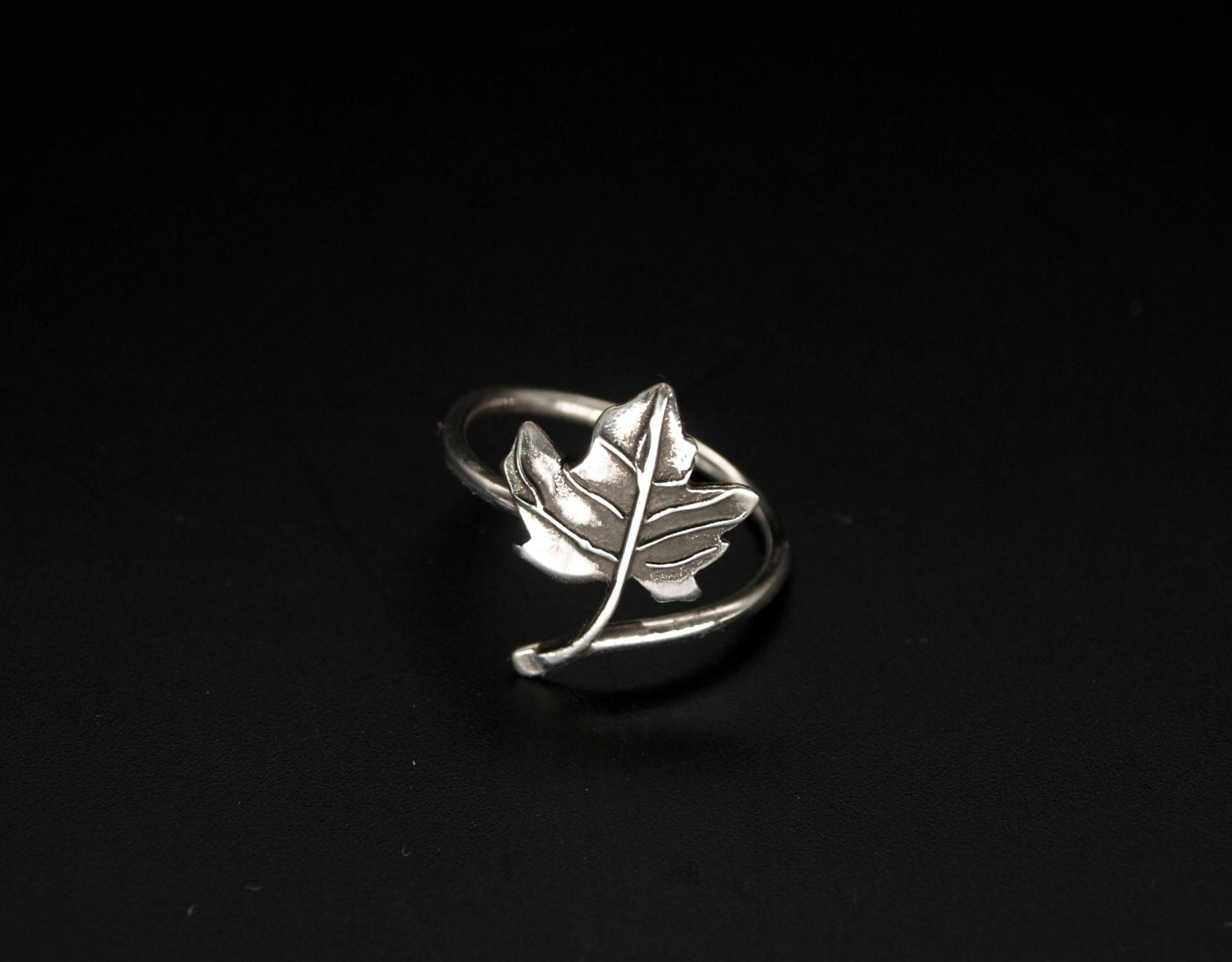 Ahornblatt Ring Aus Sterling Silber 925, Baumhoroskop Ahorn, Handgefertigt, Geschenk von KudawPellu