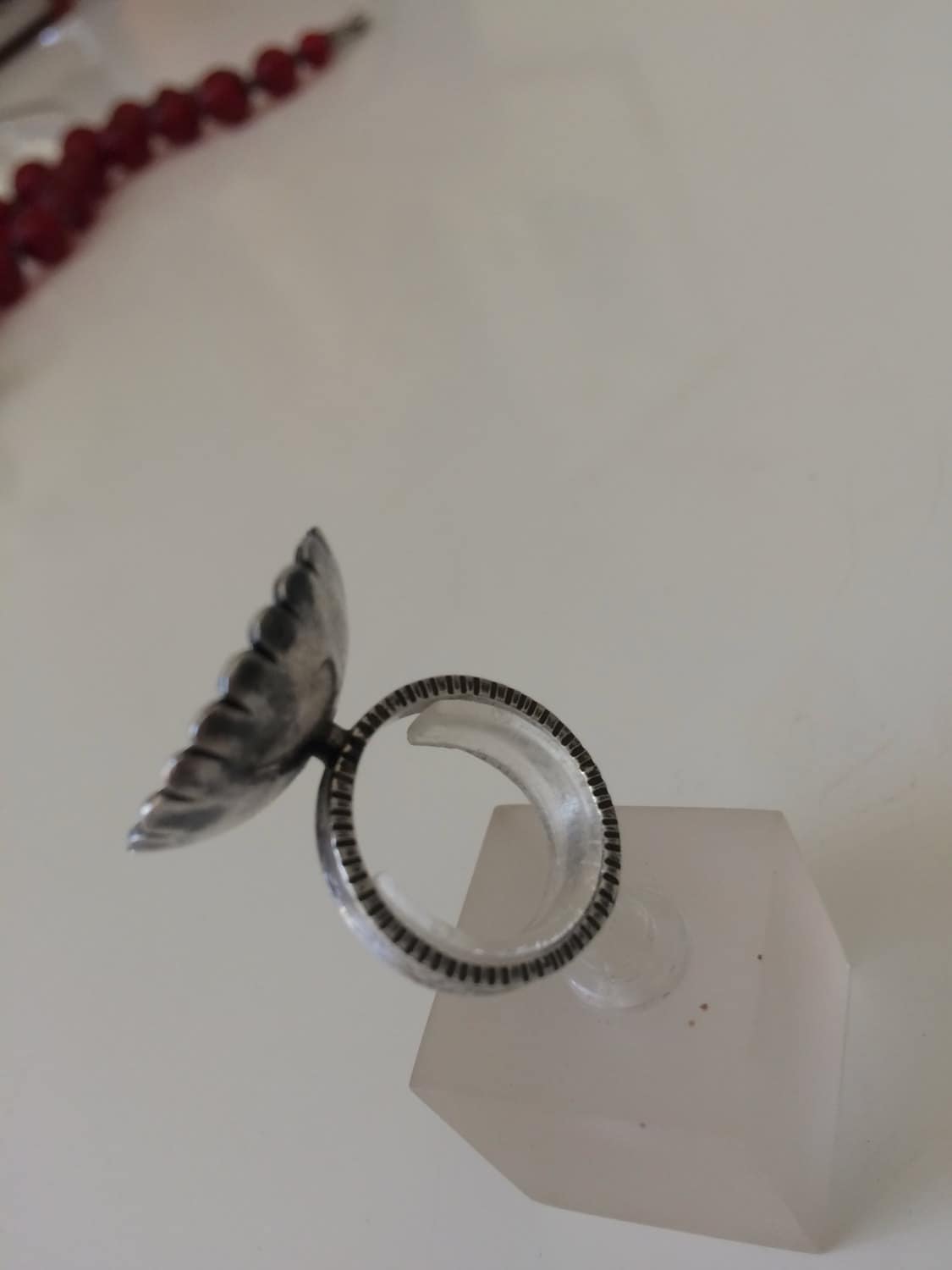 Handgemachte Granat Ring Aus 925Er Silber Handgemachte Granat Ring Aus 925Er Silber von Kudosvintage
