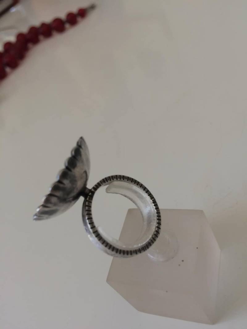 Handgemachte Granat Ring Aus 925Er Silber Handgemachte Granat Ring Aus 925Er Silber von Kudosvintage