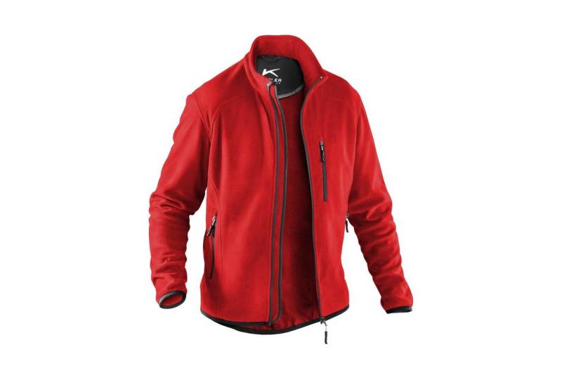 Kübler Fleecejacke Kübler Fleecejacke mittelrot von Kübler