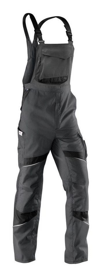 Kübler Latzhose Activiq high, Größe 52, anthrazit/schwarz von Kübler