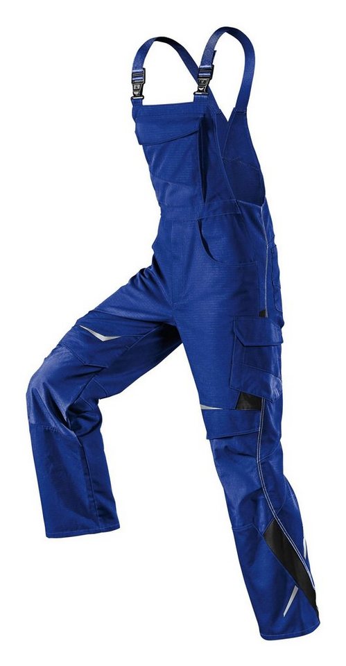 Kübler Latzhose Pulsschlag kornblau / schwarz Größe 102 von Kübler