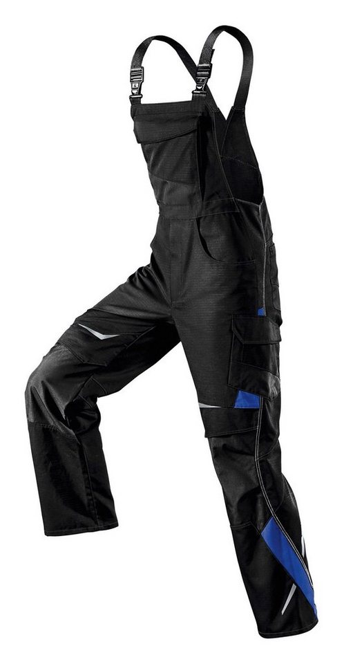 Kübler Latzhose Pulsschlag schwarz / kornblau Größe 26 von Kübler