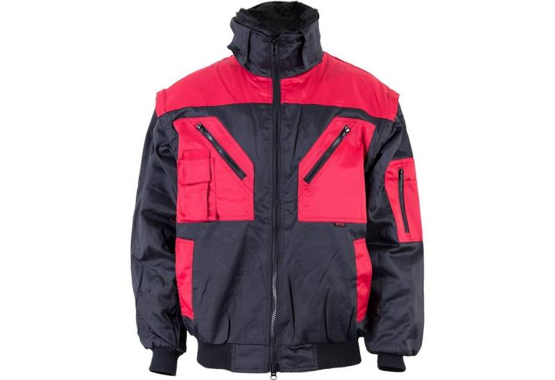 Kübler Pilotenjacke Kübler Pilotenjacke schwarz/rot von Kübler