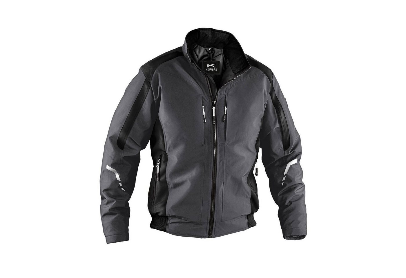 Kübler Regenjacke Kübler Wetterblouson anthrazit/schwarz von Kübler