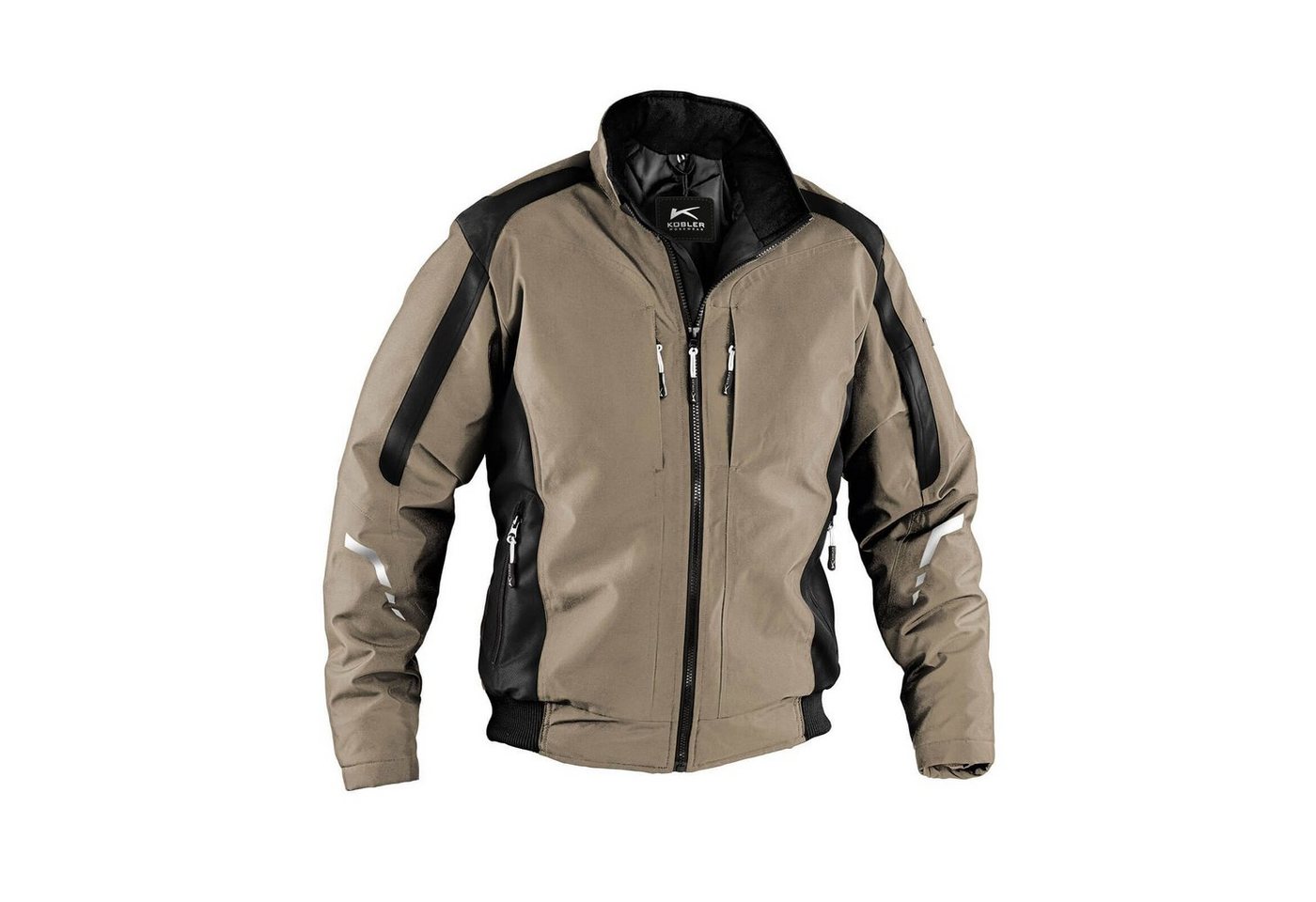 Kübler Regenjacke Kübler Wetterblouson sandbraun/schwarz von Kübler