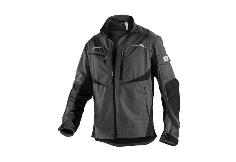 Kübler Softshelljacke Kübler Practiq Ultrashell Jacke anthrazit/schwarz von Kübler