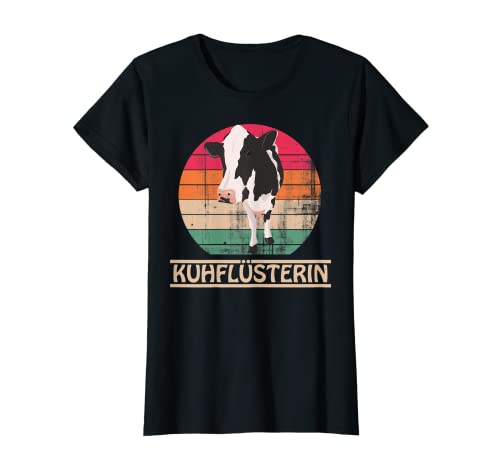Damen Kuhflüsterin Kuh Flüsterin Landwirtin Bauernhof T-Shirt Damen Kuhflüsterin Kuh Flüsterin Landwirtin Bauernhof T-Shirt von Kühe Farm Bäuerin