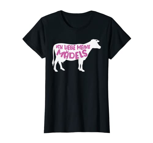 Lustige Bäuerin Kuh & Landwirt Ich Liebe Meine Kühe Mädels T-Shirt Lustige Bäuerin Kuh & Landwirt Ich Liebe Meine Kühe Mädels T-Shirt von Kühe & Vieh Milch Bauern Sprüche