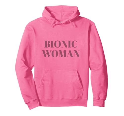 Bionic Woman Hüfte Knie Operation Genesung Prothese Pullover Hoodie von Künstliches Gelenk Gute Besserung Geschenke Damen