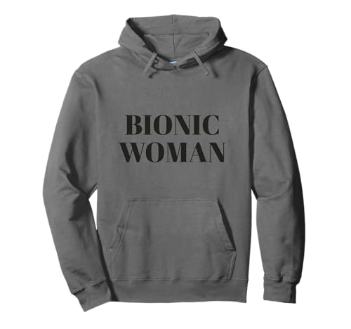 Bionic Woman Hüfte Knie Operation Genesung Prothese Pullover Hoodie von Künstliches Gelenk Gute Besserung Geschenke Damen