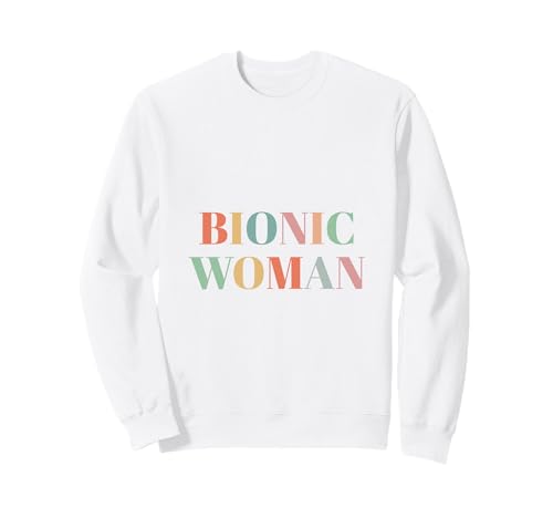 Bionic Woman Hüfte Knie Operation Genesung Prothese Sweatshirt von Künstliches Gelenk Gute Besserung Geschenke Damen