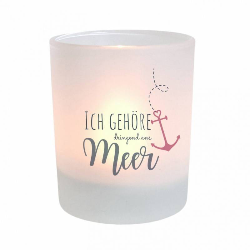 Kerzenglas Dringend Ans Meer Windlicht von KuestenglueckShop