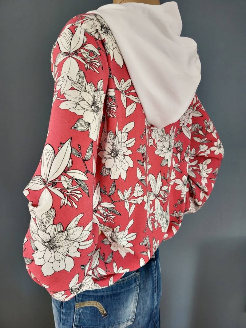 stilvolles Viskose Blusenshirt Mit Kapuze - Jetzt Entdecken Sommer, Küstenjuwel von Kuestenjuwel