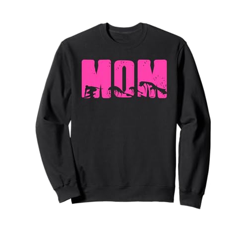 Surf-Mama Ozeanwelle Brett Küstenstil Sweatshirt Surf-Mama Ozeanwelle Brett Küstenstil Sweatshirt von Küstensurfende Mütter und Wellenfans