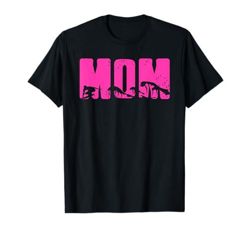 Surf-Mama Ozeanwelle Brett Küstenstil T-Shirt Surf-Mama Ozeanwelle Brett Küstenstil T-Shirt von Küstensurfende Mütter und Wellenfans