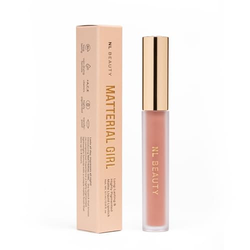 NL Beauty COSMOPOLITAN Langanhaltender, flüssiger, matter Lippenstift - Angereichert mit den Vitaminen A, C und E - MATTERIAL GIRL 3.7 ml NL Beauty COSMOPOLITAN Langanhaltender, flüssiger, matter Lippenstift - Angereichert mit den Vitaminen A, C und E - MATTERIAL GIRL 3.7 ml von NL BEAUTY