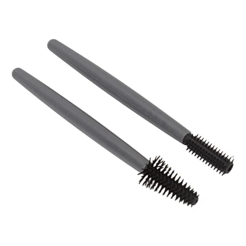 Tragbare Mascara-Bürste, Wimpernbürsten-Set, Leichte, Kompakte, Staubdichte Box für zu Hause (Grau) von Kufoo