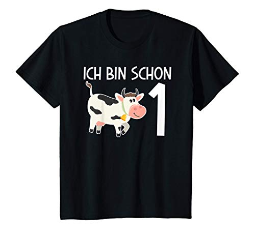Kinder 1. Geburtstag 1 Jahr Junge Mädchen Kuh T-Shirt Kinder 1. Geburtstag 1 Jahr Junge Mädchen Kuh T-Shirt von Kuh & Geburtstag Geschenk