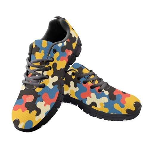 Kuiaobaty Damen-Laufschuhe, Freizeitschuhe, Tierstruktur, Pilzdruck, atmungsaktiv, Netzstoff, Turnschuhe, Turnschuhe, rutschfest,, Farbe: Camouflage, 37 EU Kuiaobaty Damen-Laufschuhe, Freizeitschuhe, Tierstruktur, Pilzdruck, atmungsaktiv, Netzstoff, Turnschuhe, Turnschuhe, rutschfest,, Farbe: Camouflage, 37 EU von Kuiaobaty