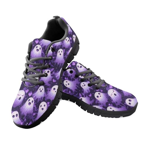 Kuiaobaty Damen-Laufschuhe, Freizeitschuhe, Tierstruktur, Pilzdruck, atmungsaktiv, Netzstoff, Turnschuhe, Turnschuhe, rutschfest,, Purple Ghosts, 40.5 EU Kuiaobaty Damen-Laufschuhe, Freizeitschuhe, Tierstruktur, Pilzdruck, atmungsaktiv, Netzstoff, Turnschuhe, Turnschuhe, rutschfest,, Purple Ghosts, 40.5 EU von Kuiaobaty