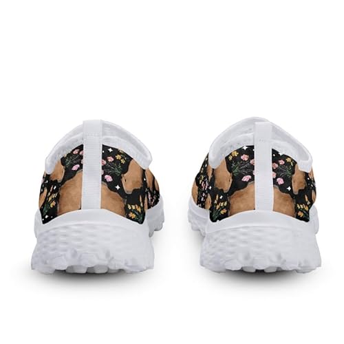 Kuiaobaty Damen Leichte Slip-on Sneaker Komfort Atmungsaktive Mesh Turnschuhe Schmetterling rutschfeste Freizeitschuhe, Capybara Floral, 41.5 EU Kuiaobaty Damen Leichte Slip-on Sneaker Komfort Atmungsaktive Mesh Turnschuhe Schmetterling rutschfeste Freizeitschuhe, Capybara Floral, 41.5 EU von Kuiaobaty