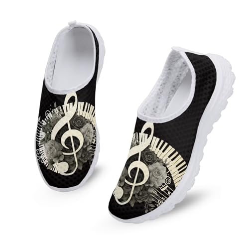 Kuiaobaty Damen-Sneaker, bequem, weiche Sohle, Loafer, Schmetterling, Zuckerschädel, Sternen-Druck, leicht, Sneaker, Mädchen, Laufschuhe, Wanderschuhe, Klaviermusik, 42 EU Kuiaobaty Damen-Sneaker, bequem, weiche Sohle, Loafer, Schmetterling, Zuckerschädel, Sternen-Druck, leicht, Sneaker, Mädchen, Laufschuhe, Wanderschuhe, Klaviermusik, 42 EU von Kuiaobaty