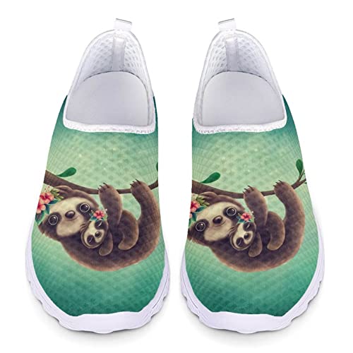 Kuiaobaty Fashion Loafers Tree Sloth Baby Print Mode Laufschuhe Damen Wanderschuh Indoor Outdoor Comfort Clog Schuh von Kuiaobaty