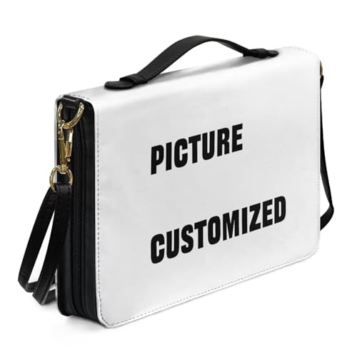 Kuiaobaty Individuelle Bibelhülle mit Bildern, Crossbody-Büchertasche mit Stiftfächern, Fotodruck, veganes PU-Leder, Tragetasche, 2XL Kuiaobaty Individuelle Bibelhülle mit Bildern, Crossbody-Büchertasche mit Stiftfächern, Fotodruck, veganes PU-Leder, Tragetasche, 2XL von Kuiaobaty