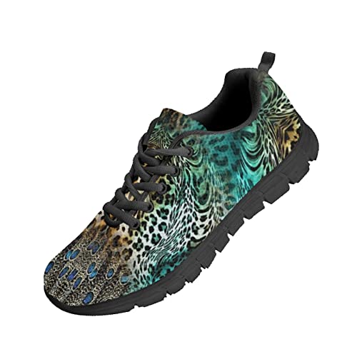 Kuiaobaty Laufschuhe Herren Sneaker, Camouflage, Tiertextur, Tribal Muster Athletic Turnschuhe Leichte Sportschuhe Schwarz, Tierstruktur, 43.5 EU Kuiaobaty Laufschuhe Herren Sneaker, Camouflage, Tiertextur, Tribal Muster Athletic Turnschuhe Leichte Sportschuhe Schwarz, Tierstruktur, 43.5 EU von Kuiaobaty