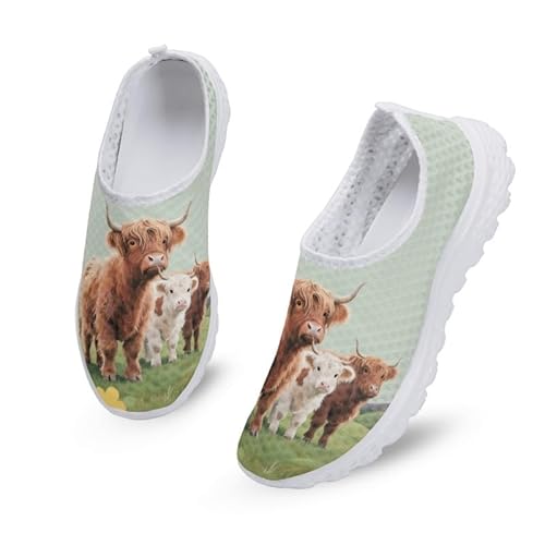 Kuiaobaty Leichte Damen-Sneaker, Wasserfarben, Tiere, bequem, Netzstoff, atmungsaktiv, Walking-Laufschuhe, Bauernhofrinder, 41.5 EU Kuiaobaty Leichte Damen-Sneaker, Wasserfarben, Tiere, bequem, Netzstoff, atmungsaktiv, Walking-Laufschuhe, Bauernhofrinder, 41.5 EU von Kuiaobaty